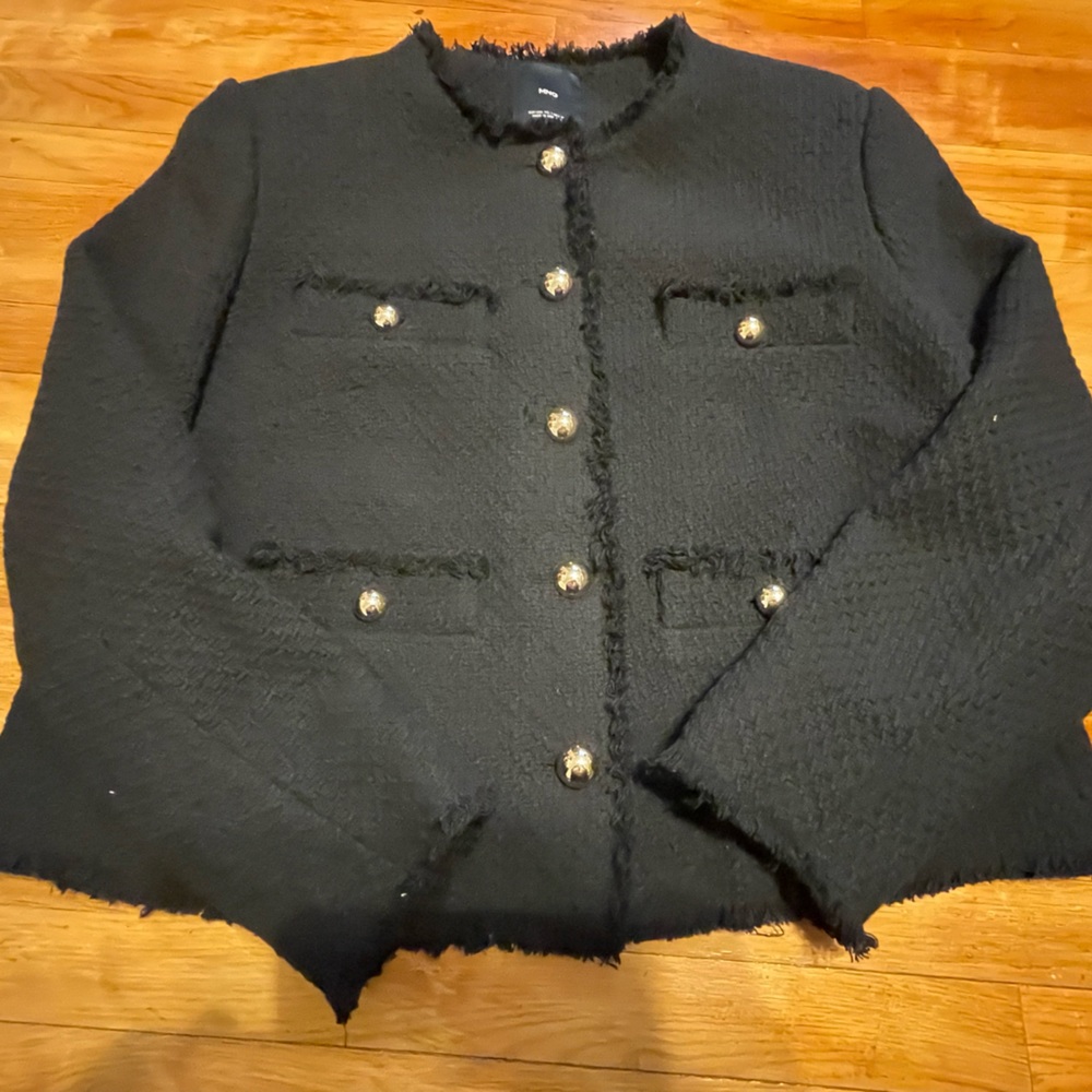 Black blazer used once.